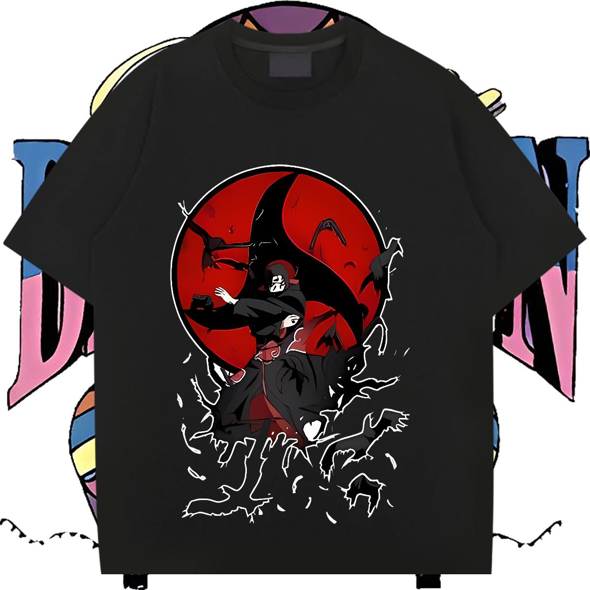 Wholesale Man T Shirts Street wear Hip Hop Short sleeve Cotton Soft Tshirts 2024 Cartoon Printing S-3XL Wear