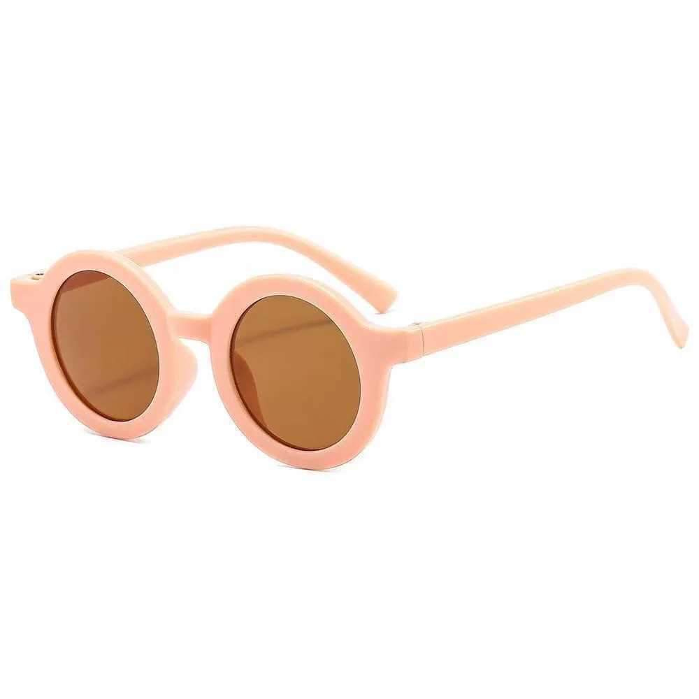 Sunglasses 2023ins Childrens sunglasses for boys and girls Childrens sunglasses for babies Round frame sunglasses