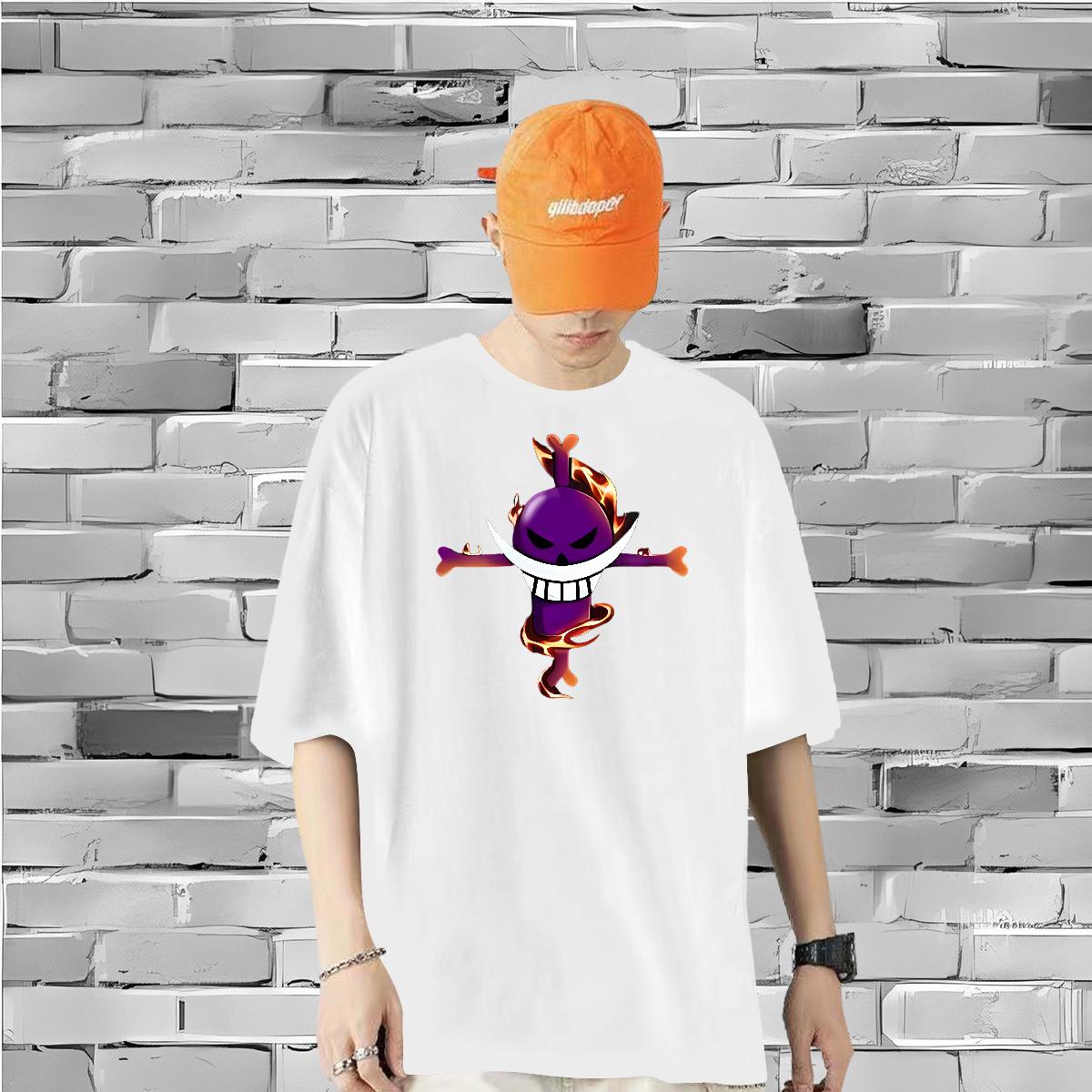 Classic Man T Shirts 1 230g Cotton High Street Hip Hop O-Neck Short Sleeve Cotton Men Tees Fashion Designer Skull Tees Shirts