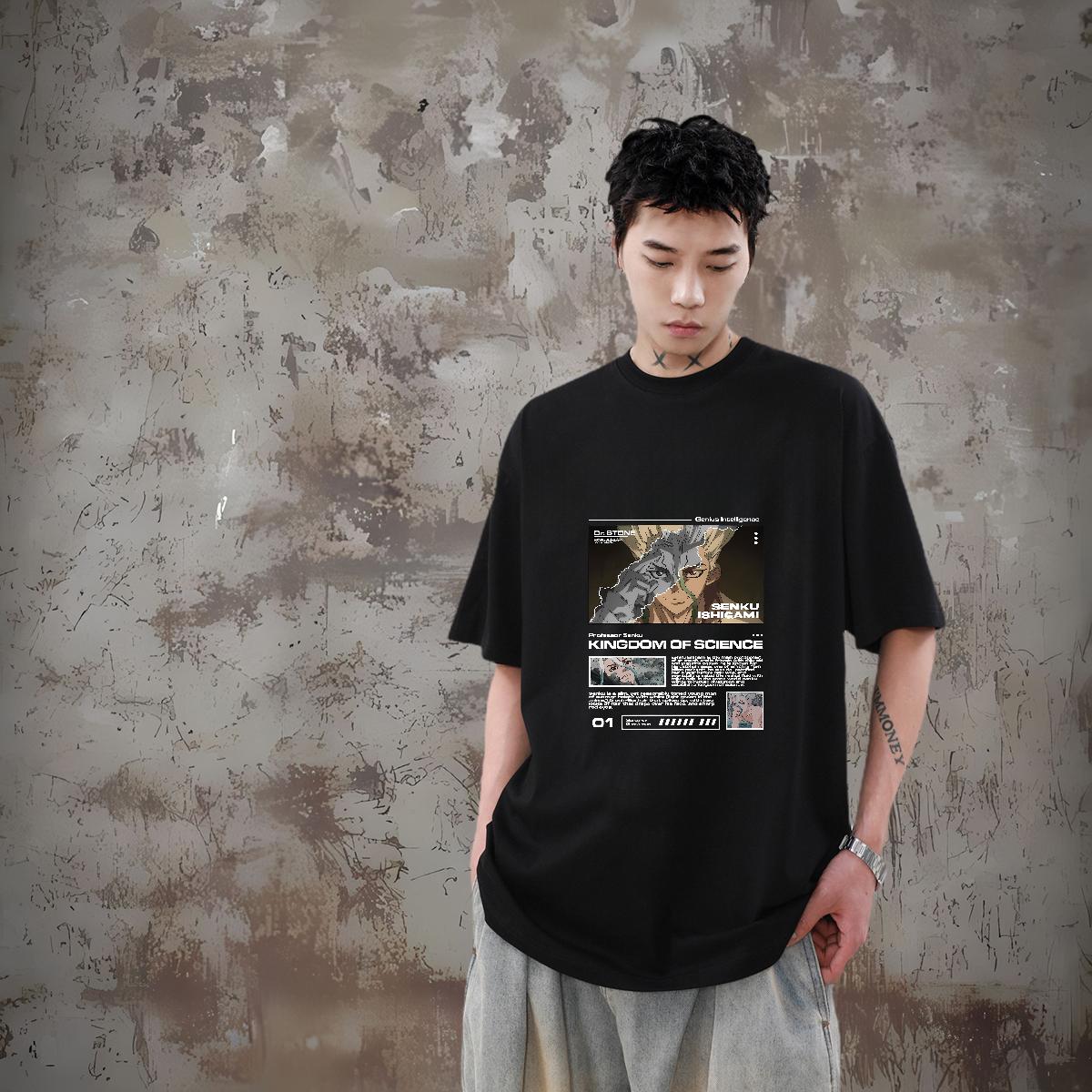 Customized T Shirt For Man Asian Size Hip Hop Men Clothes T-Shirt Breathable Short Sleeve Brand