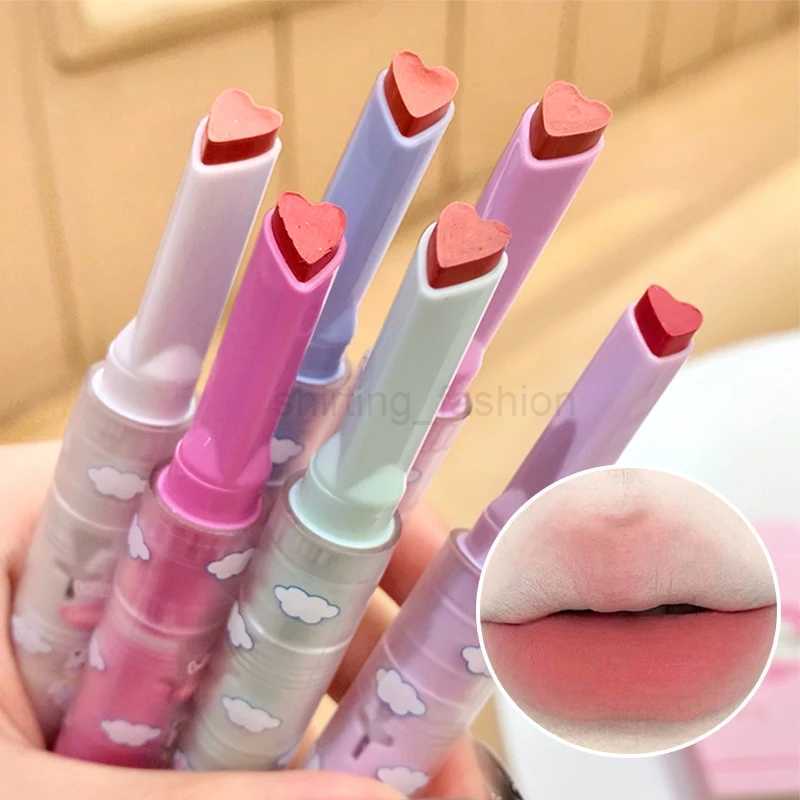 Gegebear Milk Velvet Mist Solid Lip Mud matte Mist Face with makeup and color not easy to stick cup lip glaze lipstick setCL240716