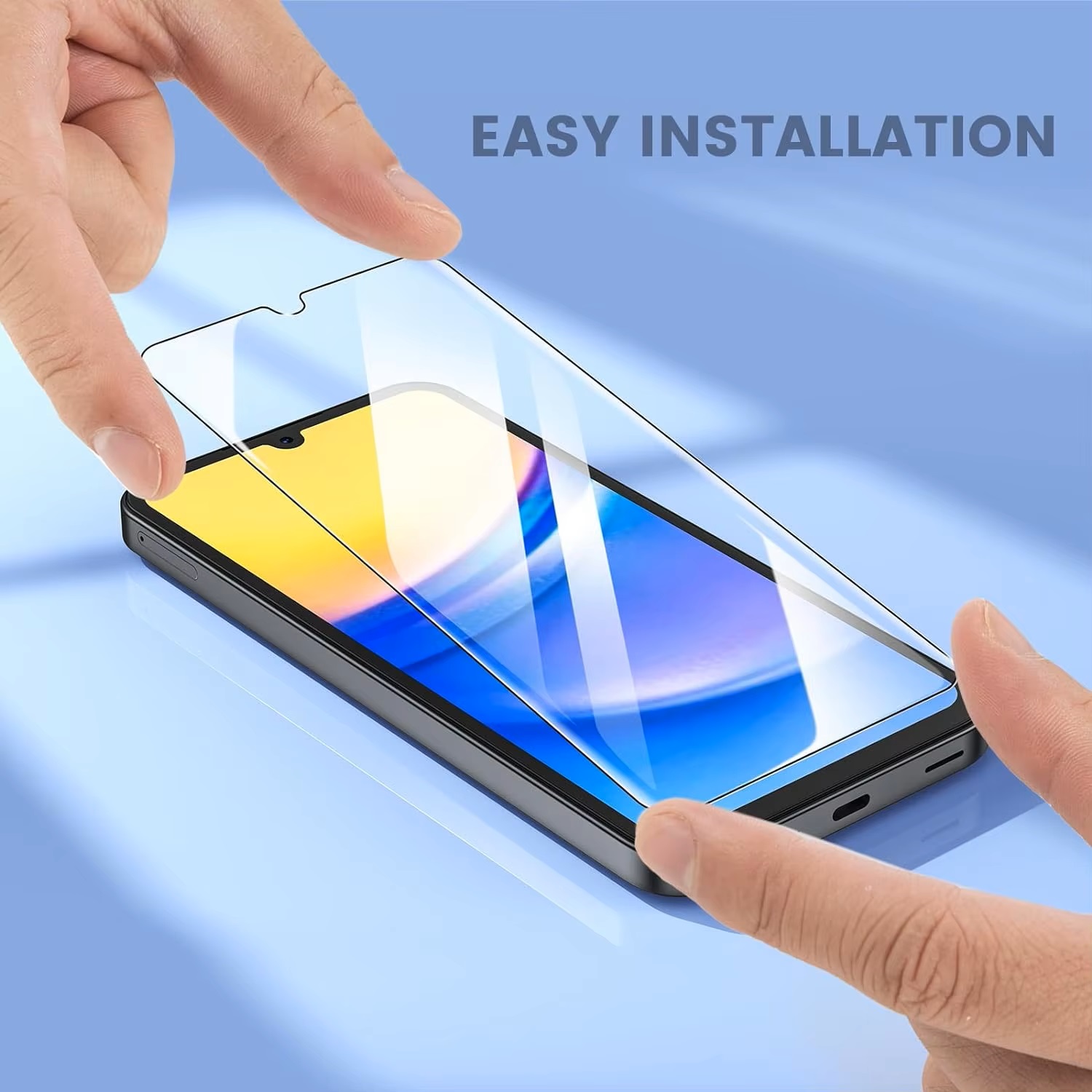 9H Clear Tempered Glass Phone Screen Film Protector With Retail Package For Samsung S21 FE S22 S23 Plus S24 Ultra A05 A05S A15 A25 A35 A55 A04 A14 A34
