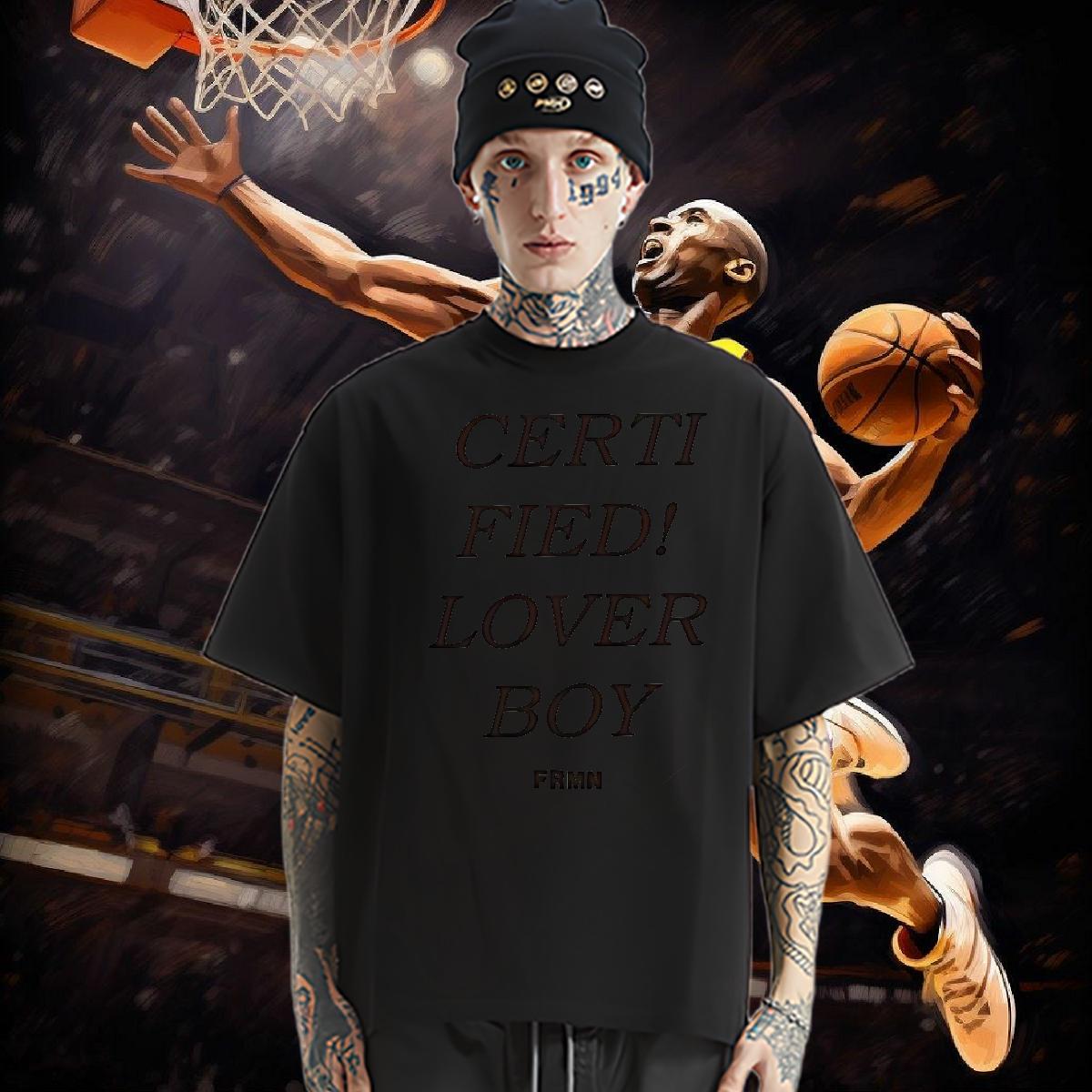 Fashion Casual T Shirt For Man fashion 100% Cotton 230g Customized Street Couples T Shirts Crew Neck Cotton High Quality