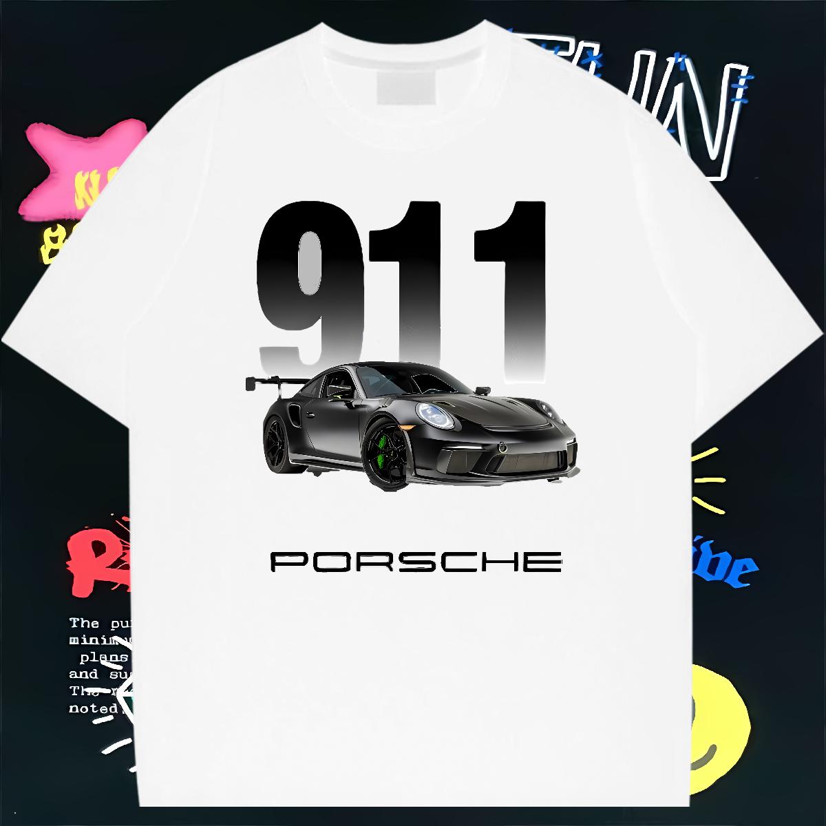 New Men T Shirts Graffiti Art 230g 100% Cotton Custom Men Clothes T-Shirt Home Outdoor Cotton Breathable Short Sleeve Popular Tops