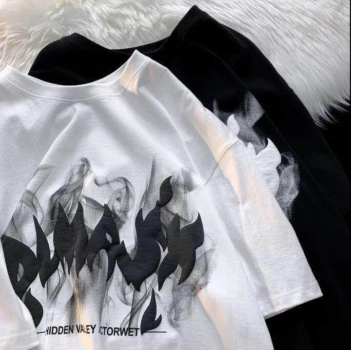 2024 New Ready Stock Korean Style Women's Summer Short sleeve T-shirt Fashion Clothing Round Neck Tees