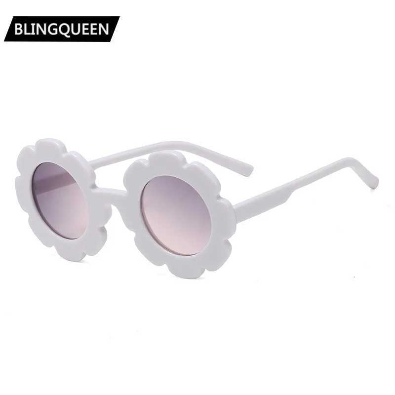 Sunglasses childrens glasses plastic frame decorative glasses small flower lens baby fashion Korean plastic sunglasses