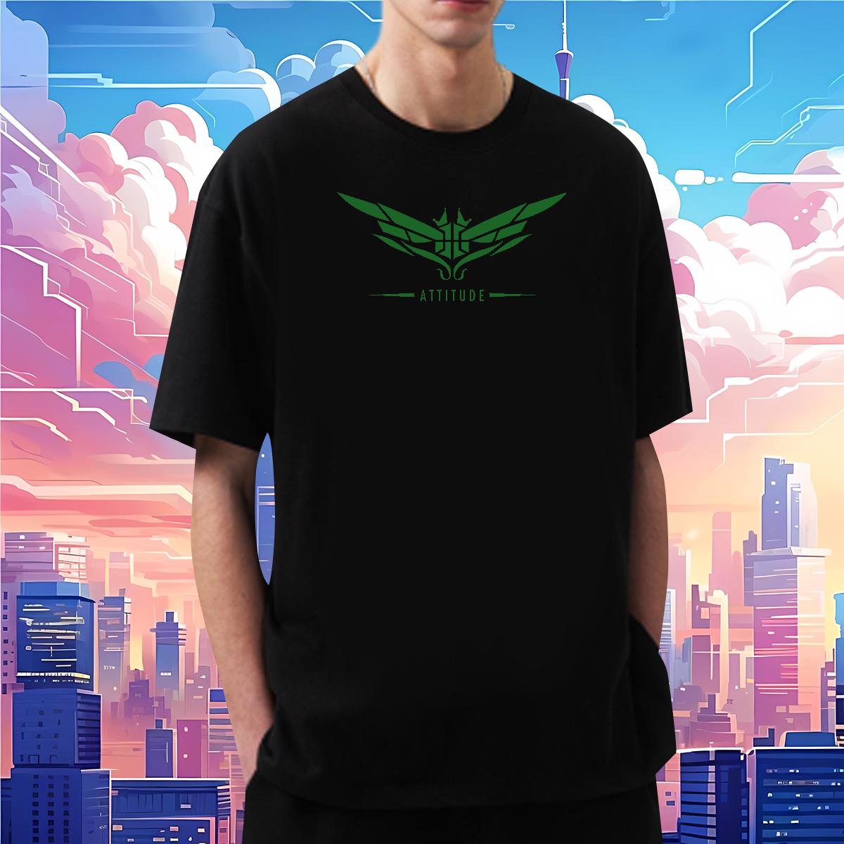 5A Couples T Shirts Wing 100% Cotton 230g Cotton Breathable Anime Printing Street T-Shirts for Men Custom Cartoon Fashion New Tops Shirt