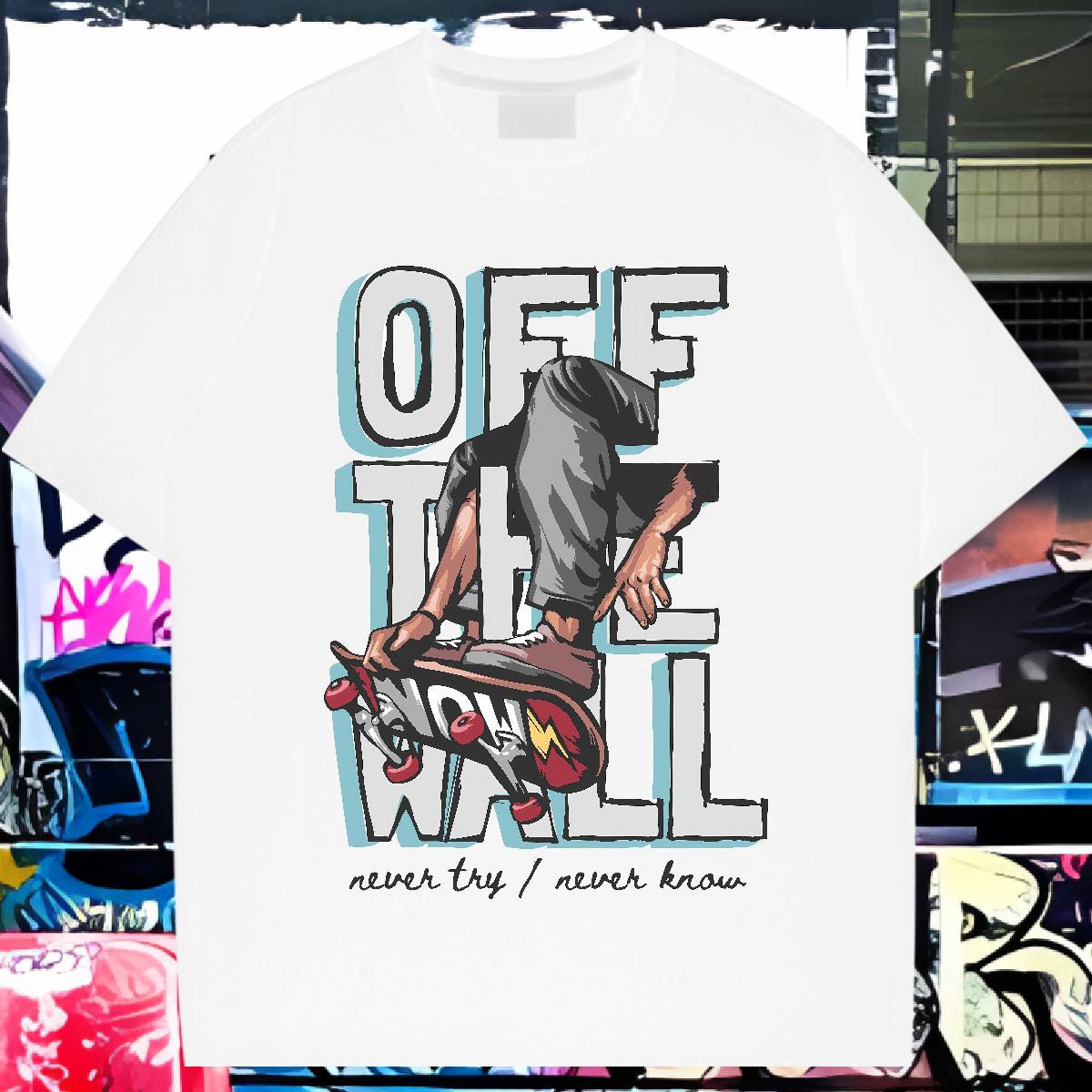 Fashion Designer T Shirts Men Graffiti Art 230g 100% Cotton Anime Tshirt for Man Woman Hip Hop Cotton Breathable Short Sleeve Comfortable Clothes