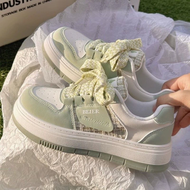 Thick Soled Ddmysports Student Board For Womens Spring Autumn New Lightweight And Versatile Height Increasing Casual Shoes Free Shipping Outdoor Shoes