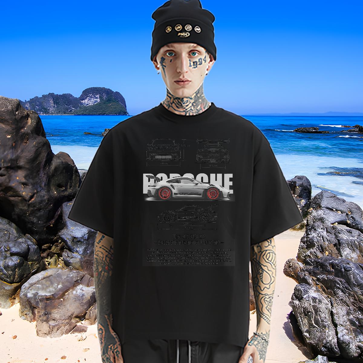 Cool Design Men T Shirts fashion 230g 100% Cotton Casual Daily Wear 180g Cotton Tshirts Classic Custom Tees