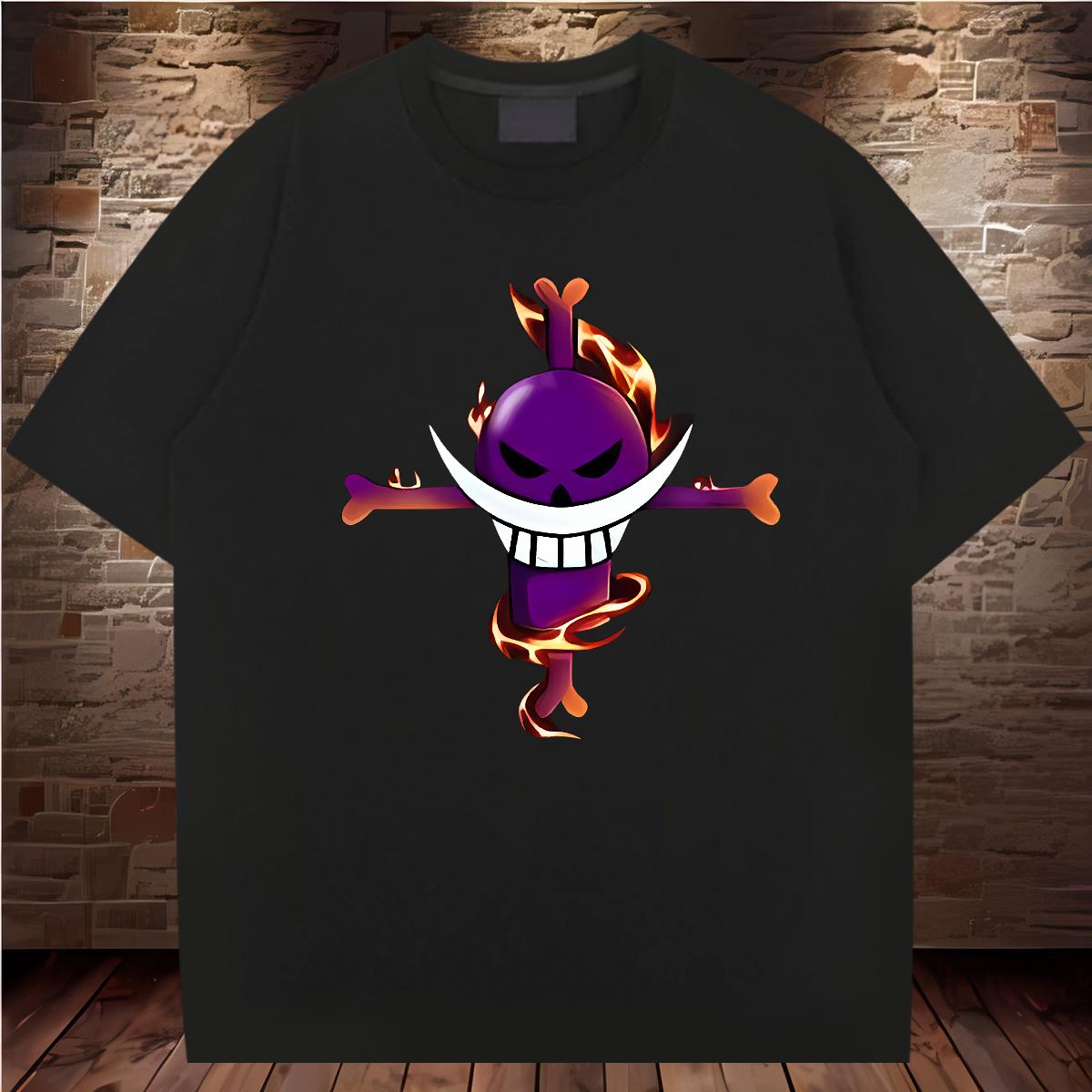 Cool Design Mens T Shirts 1 230g Cotton Hip Hop Street Cotton O Neck Short Sleeves Tshirts Fashion New Cartoon Print Tops Tees