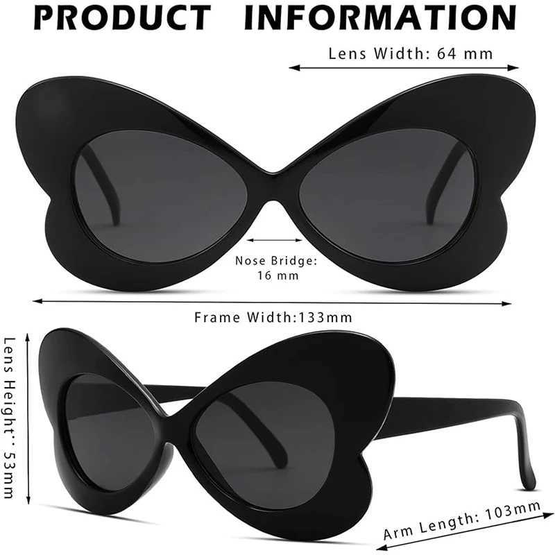 Sunglasses 2024 New Children Simple Butterfly Shaped Cute Sunglasses UV400 Girls Boys Fashion Colors Protection Sunglasses Kids Sun Glasses