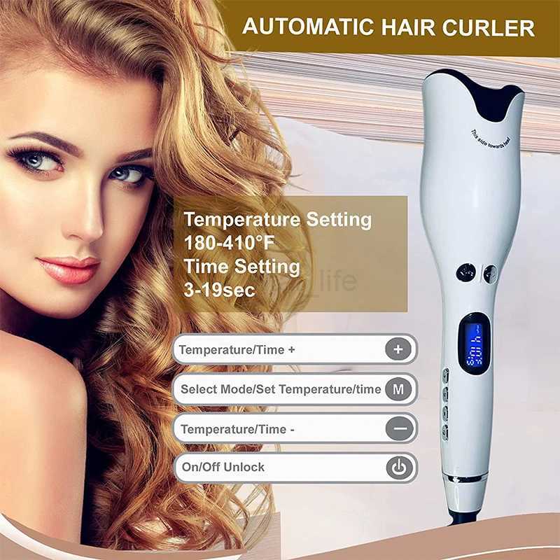 Automatic Hair Curler Multi Function Waves Ceramics Rose Curly Hair Stick Iron Professional Styling Tools Wand Curling IronCL240716