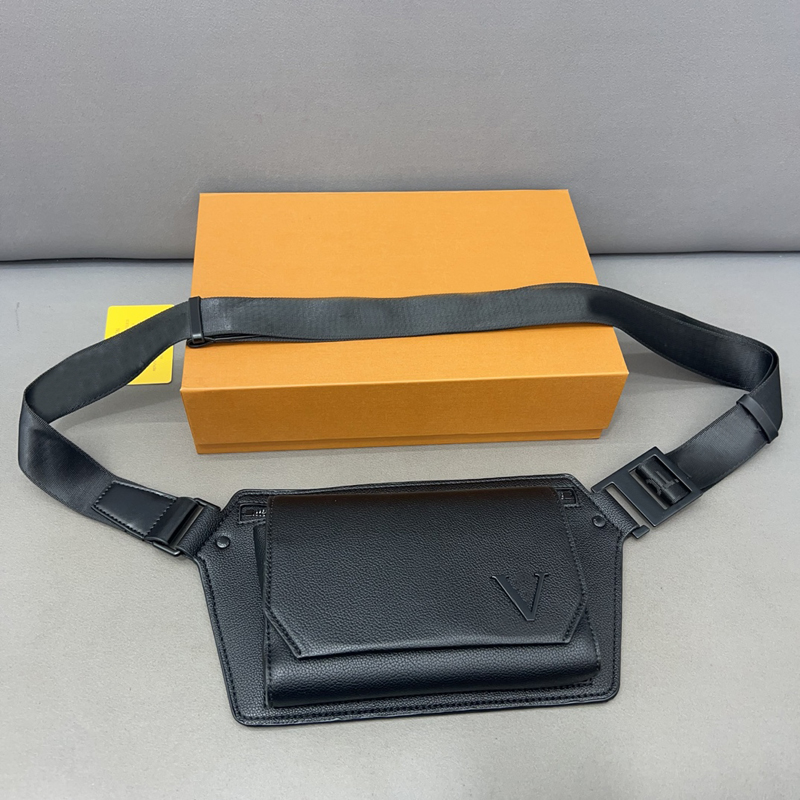 Designer Fanny Pack Men Bumbag Waist Single Shoulder Chest Bags Leather Fabric Multifunctional Outdoor Sports Crossbody Bag