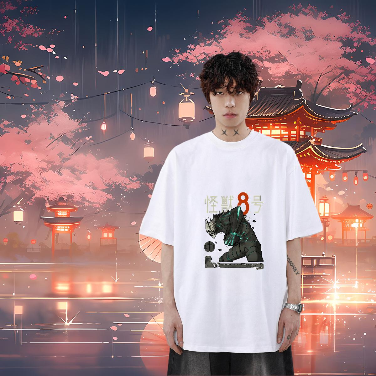 High Quality T shirt Daily Wear Cotton Breathable Tshirts New Custom Anime Tee Shirt
