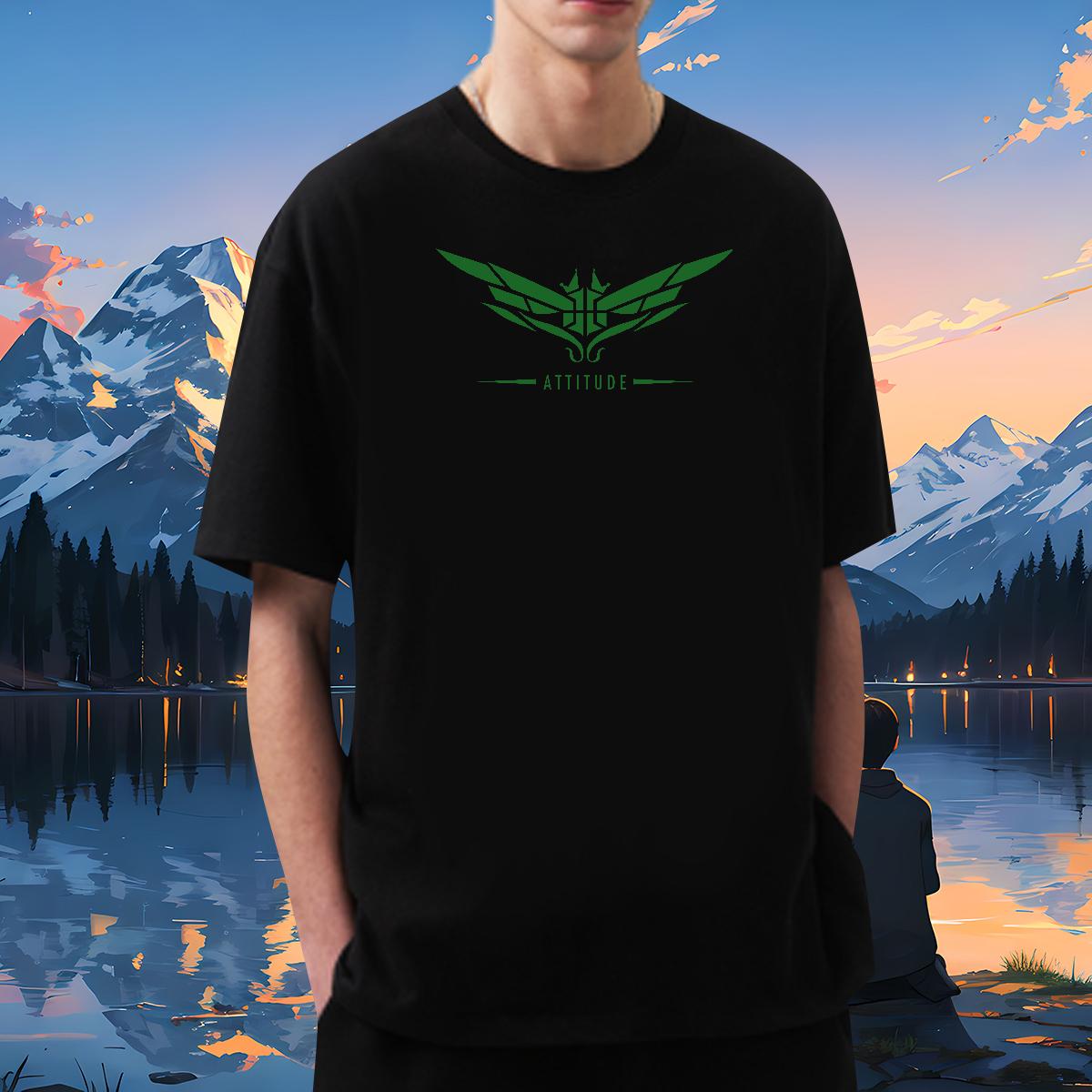 Wholesale Tshirt for Man Woman Wing 230g 100% Cotton Crew Neck Cotton Breathable Anime Printing Street Men T Shirts Skull Fashion New Polos