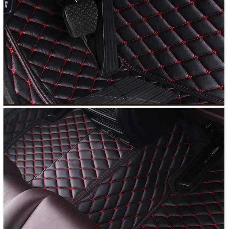 Floor Mats Carpets For Kia Sorento 2018 2017 2016 2015 2014 (5 seats) Car Floor Mats Interior Carpet Waterproof Accessories Decoration Protect Rugs R2
