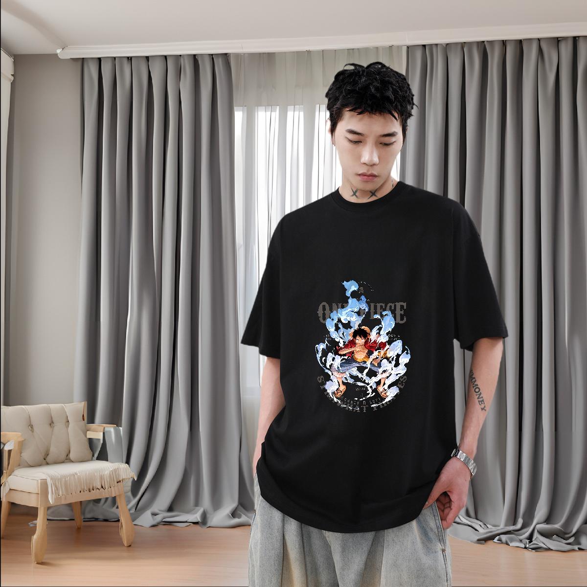 Loose Mens Tshirts Round Neck Short Sleeve Casual T Shirt For Man Graphic Classic Tops Tees