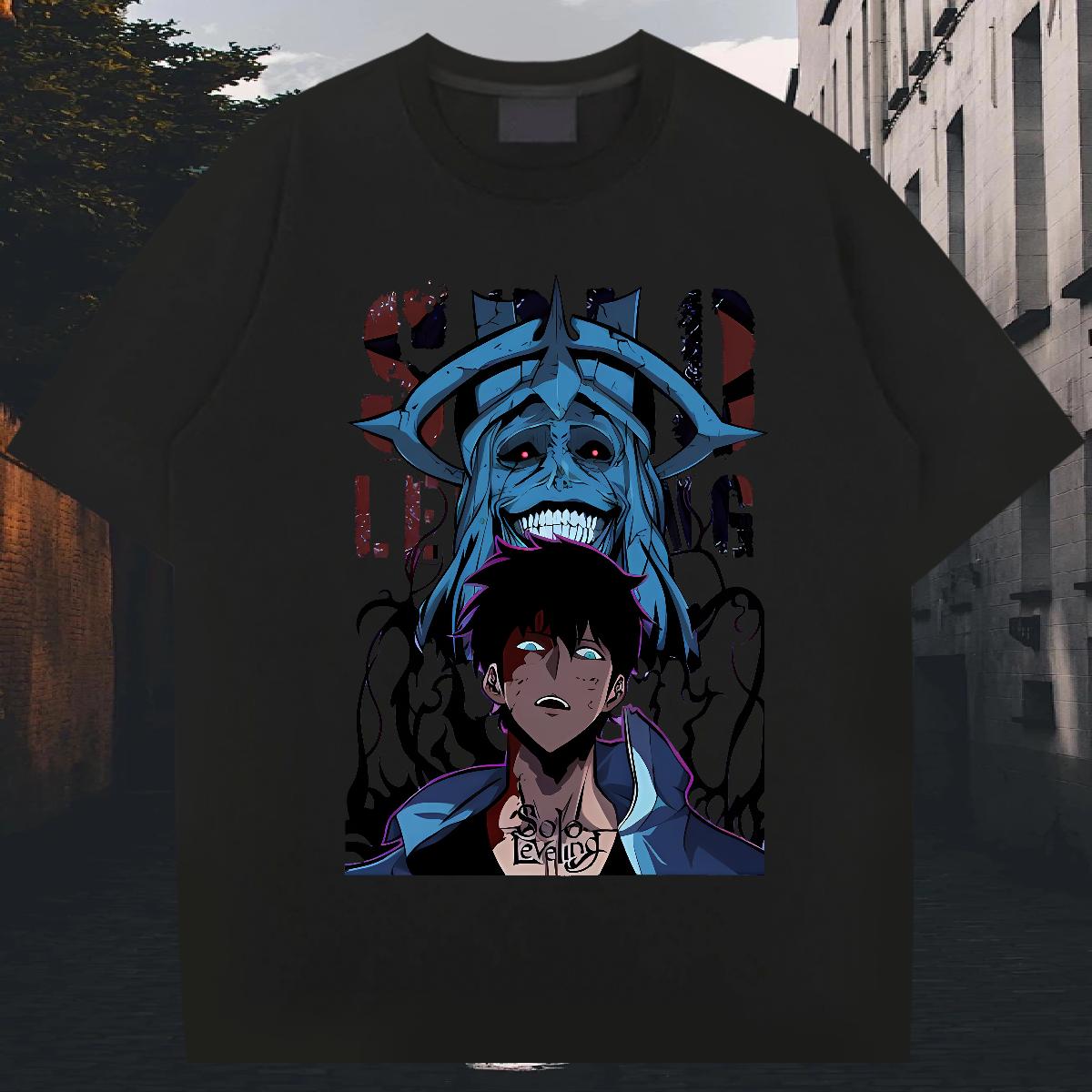 Cool Design Man T Shirts fashion 230g Cotton Hip Hop Street O-Neck Short Sleeve Cotton Couples T Shirts Custom Black White Wear