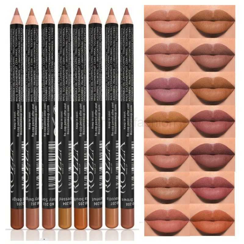 14pcs/set Lip Liner Pencil Matte Nude Contour Lipliner Lipstick Waterproof Long Lasting Lipstick Pen Lip Tint CosmeticsCL240716
