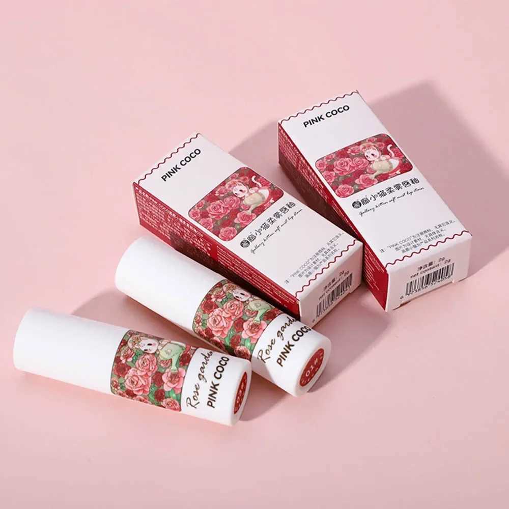 Rose Garden Matte Muse Lip Mud Liquid Lipstick Waterproof Nude Lip Gloss Long Lasting Non-stick Cup Sexy Women zxx24071