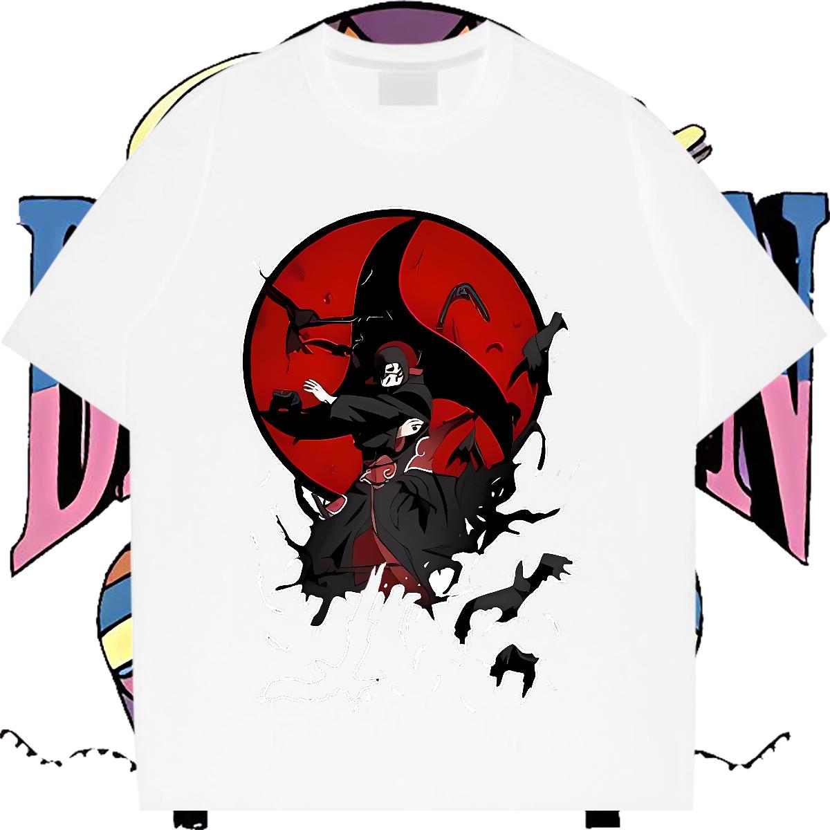 Wholesale Man T Shirts Street wear Hip Hop Short sleeve Cotton Soft Tshirts 2024 Cartoon Printing S-3XL Wear