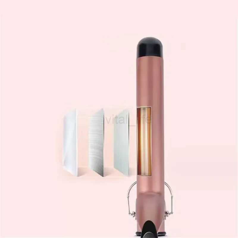 1PC 9mm 13mm 22mm Professional Gold Electric Hair Curler Curling Iron Hair Waver Pear Flower Cone Curling Wand Styling Tool 2#CL240716
