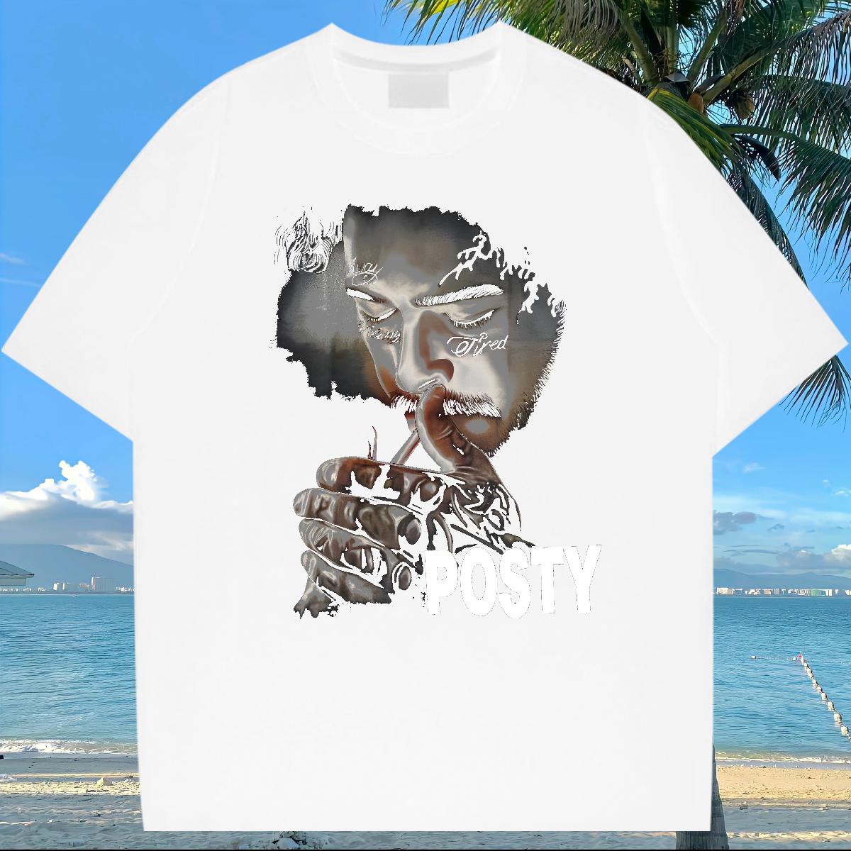 Customized T shirt ZCY-240626001 230g Cotton Custom Anime Sport Tshirt for Man Woman Round Neck Short Sleeve Cool