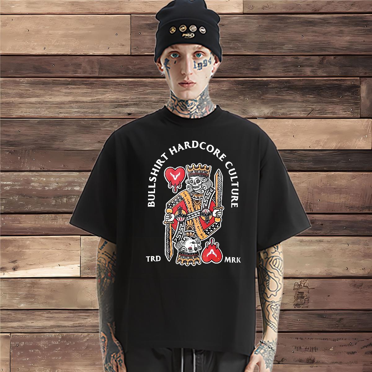 Popular Men Tops Tees fashion 230g Cotton Cotton Breathable Short Sleeve Summer Casual Men T Shirts DIY Logo Fashion New Tee Shirt