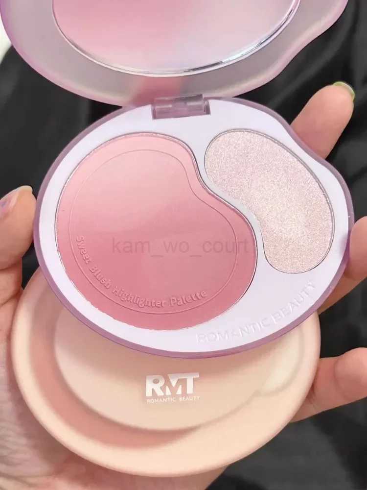 Romantic Beauty Gradient Blush Palette Natural Brighten Long Lasting Blusher Highlighting Finishing Rare Beauty Female MakeupM240716