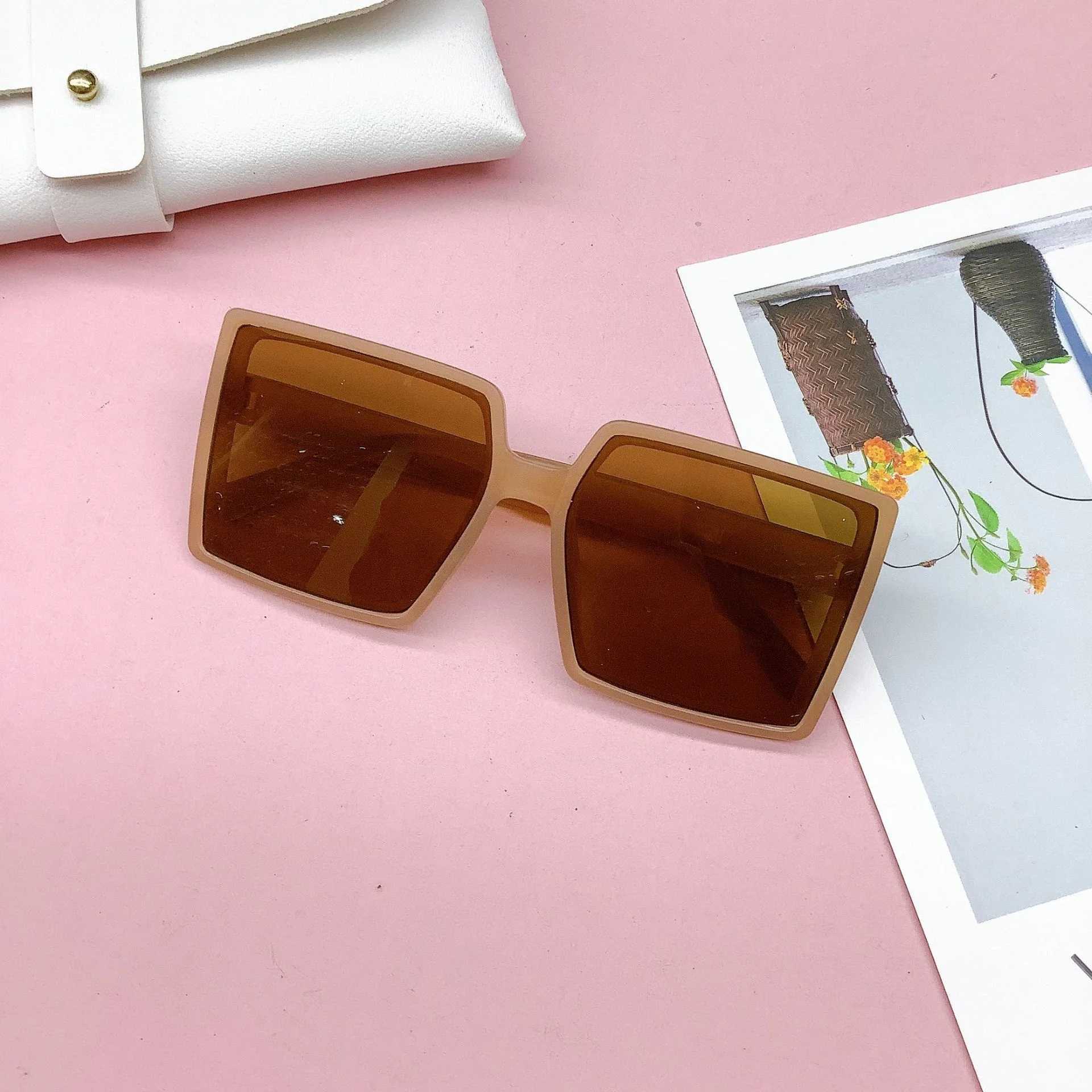 Sunglasses Sunglasses girls net red UV proof childrens sunglasses new fashion boys glasses street phot