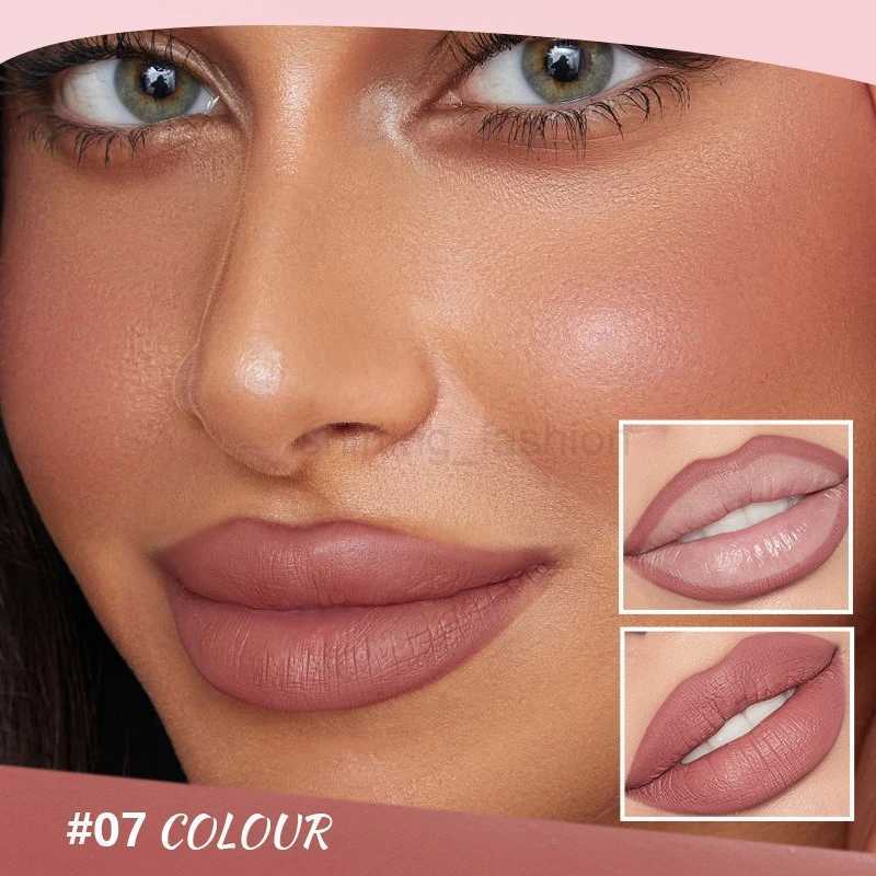 12 Color Matte Lip Liner Pencil Velvet Lipstick Pen Red Nude Contour Tint Long Lasting Waterproof Plump Lipliner with SharpenerCL240716