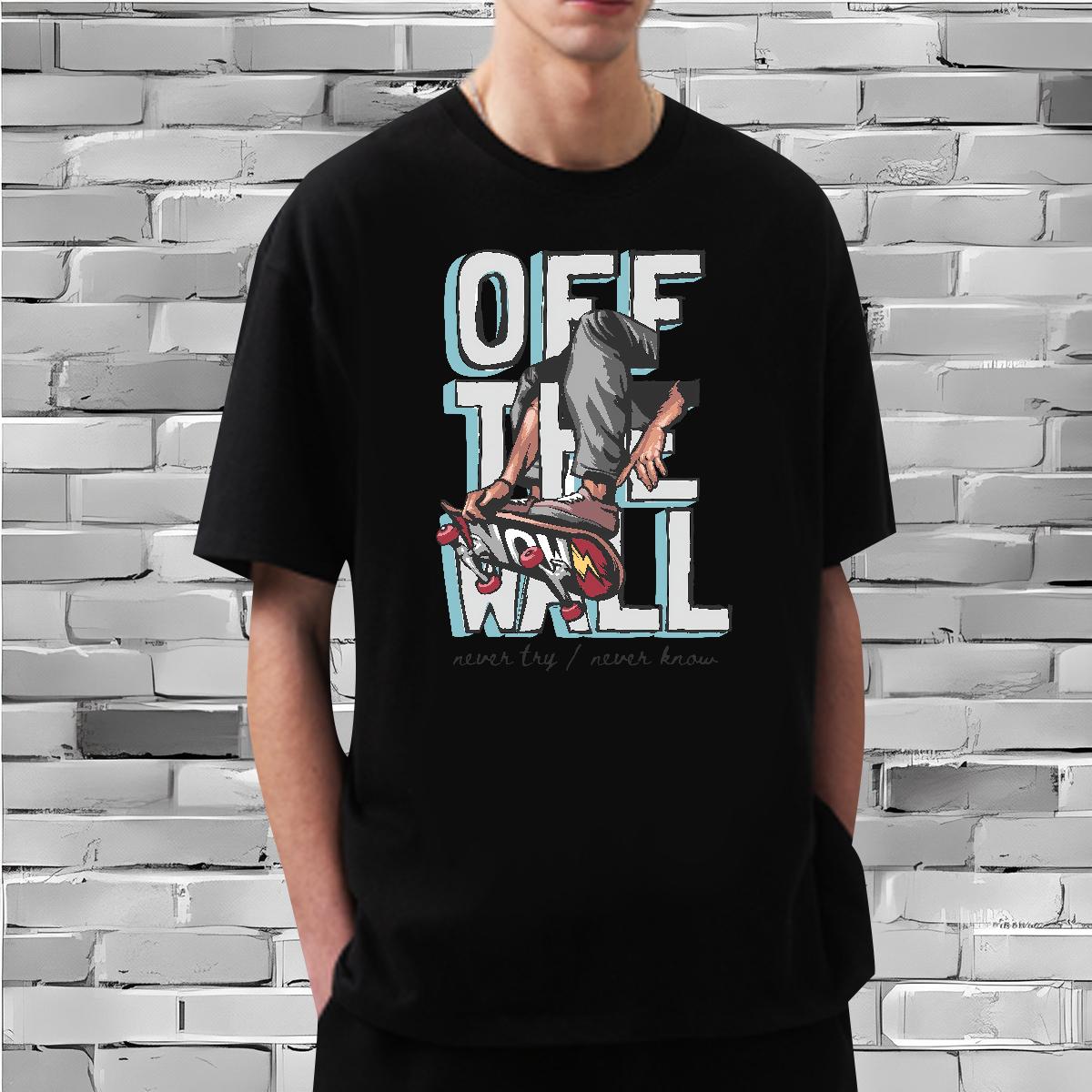 5A Tshirts Graffiti Art 230g 100% Cotton Round Neck Short Sleeve Outdoor T shirt Custom Printing 2024 Designer Clothings