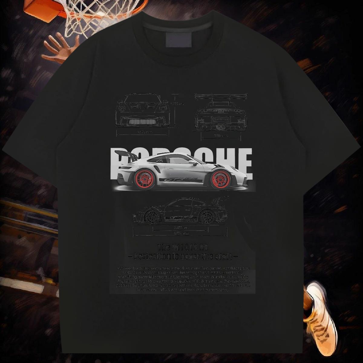 2024 DIY Men T Shirts fashion 100% Cotton 230g DIY Printed Casual Daily Wear Men Tshirts Short sleeve Cotton Soft Comfortable