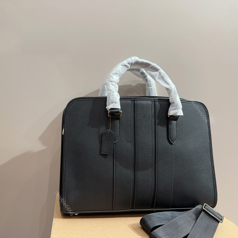 Business Men's Briefcase Designer High Quality Leather Large Capacity Shoulder Bag Travel Wallet High end Handbags Postman bag, business bag Crossbody bag
