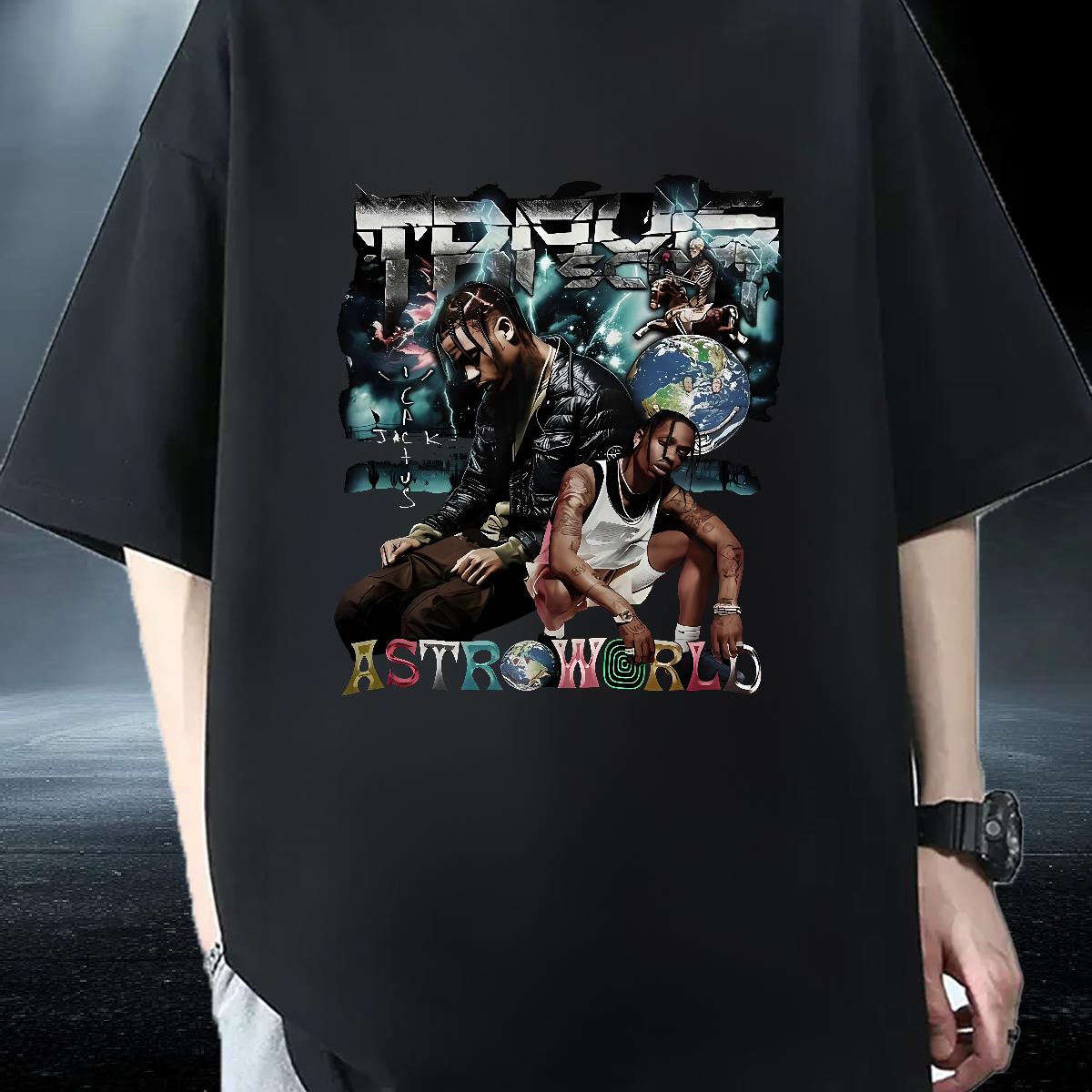 5A T-Shirts Hip Hop Street Crew Neck Cotton Breathable Couples T Shirts Fashion Design DIY Tshirts