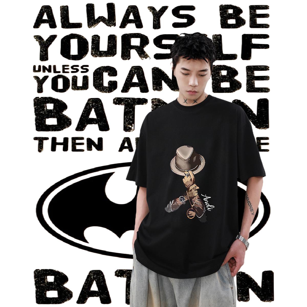 2024 DIY T shirt DIY Logo Men Clothes T-Shirt Anime Printing Street 180g Cotton High Quality Tops Shirt