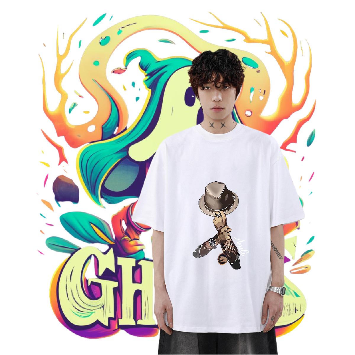 2024 Summer T Shirts Men DIY Logo Home Outdoor Men Tops Tees Breathable Crew Neck Cotton 5A