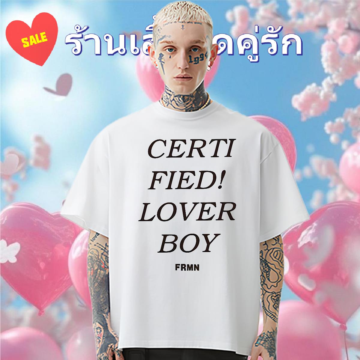 Brand T Shirt For Man fashion 230g Cotton Street wear Hip Hop Cotton Breathable Soft Couples T Shirts DIY Customized Black Oversized Top Tees