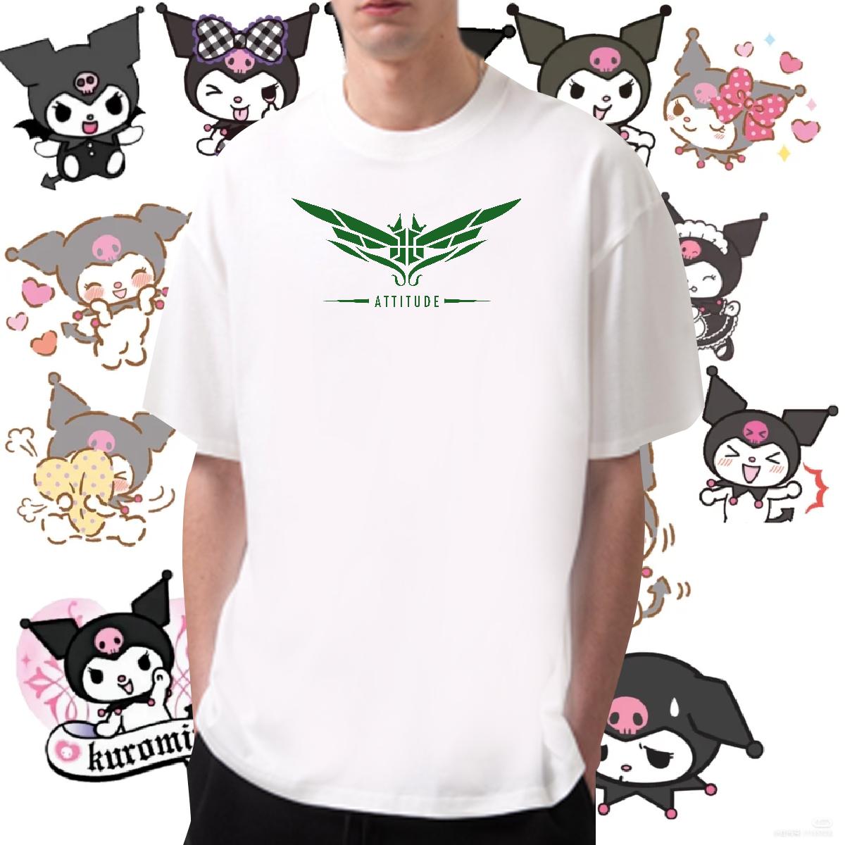 DIY Man T Shirts Wing 100% Cotton 230g Black Oversized Street Casual Men Tshirts Cotton O Neck Short Sleeves Comfortable