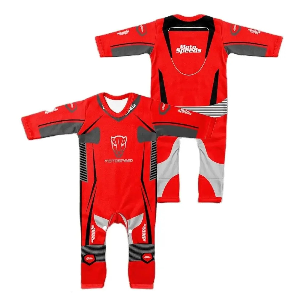 Baby Boys_ And Girls_ Motorcycle Jumpsuit Moto Gp Competition Creep Suit Is A Selling All_In 240715