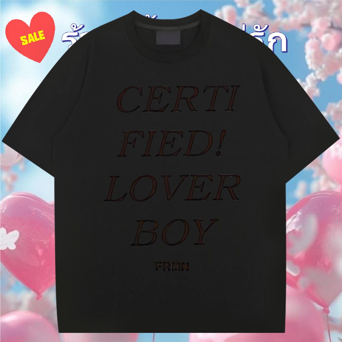 Brand T Shirt For Man fashion 230g Cotton Street wear Hip Hop Cotton Breathable Soft Couples T Shirts DIY Customized Black Oversized Top Tees