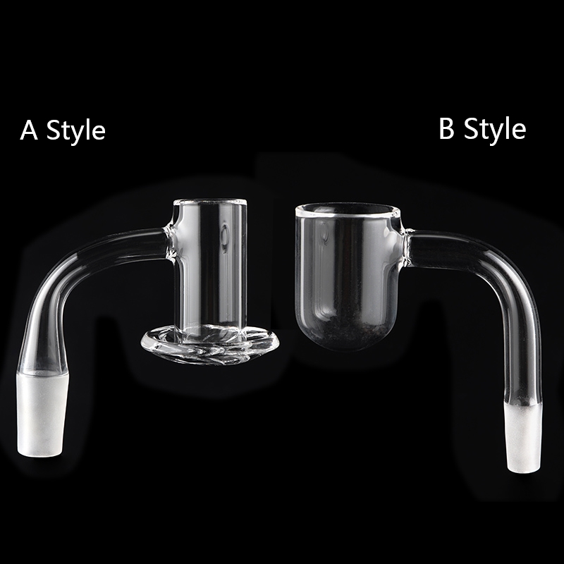 Beracky Handmade Beveled Edge Blender Quartz Banger Round Bottom 10mm 14mm Male Female Quartz Banger Nails