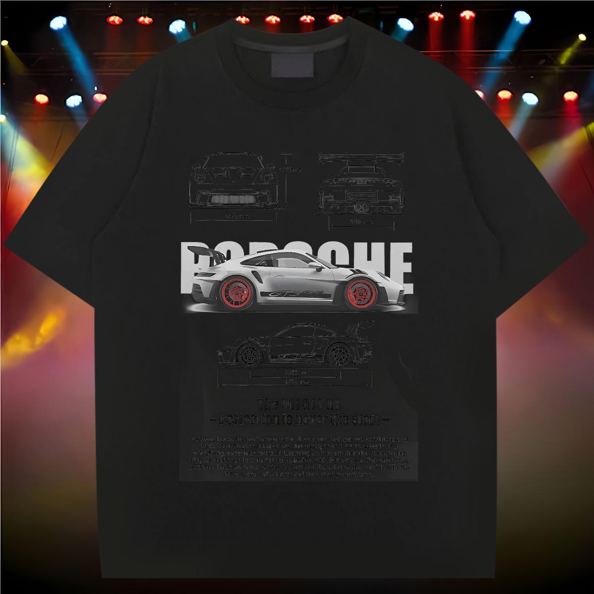 Soft Men Tops Tees fashion 230g Cotton Round Neck Short Sleeve Spring Summer Men T Shirts Graphic Fashion Designer Wear