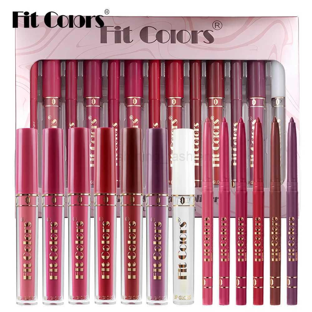 Fit Colors 6+7 Lip Liner Pencil Case Matte non-stick cup Hook Lip pencil is waterproof and does not easily decolor lip glazeCL240716