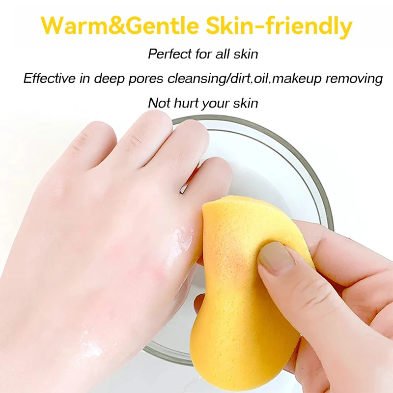 Compressed circular cleaning sponge cleaning brush cleaning tools makeup removal wet wipes fingers wholesale free delivery 240715
