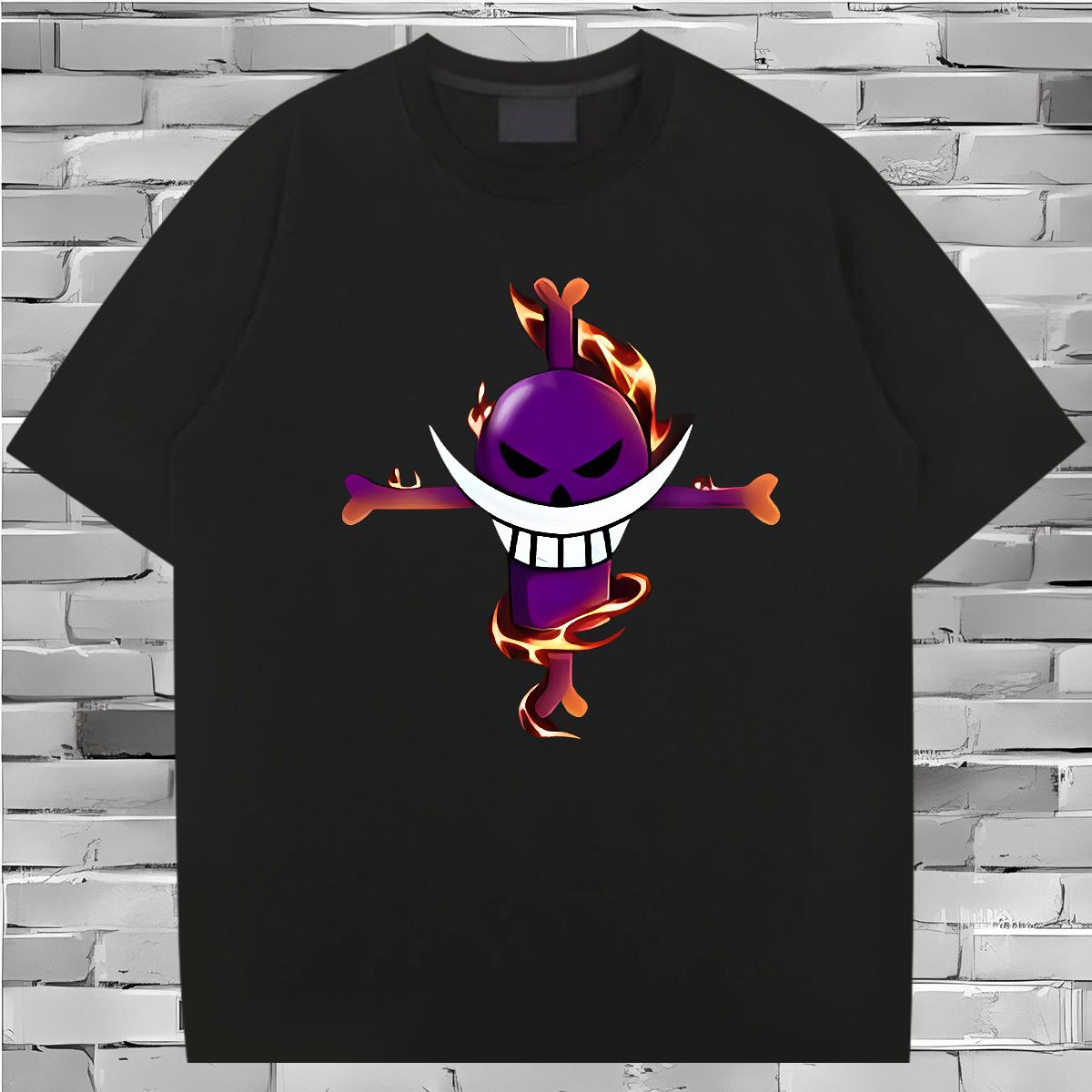 Classic Man T Shirts 1 230g Cotton High Street Hip Hop O-Neck Short Sleeve Cotton Men Tees Fashion Designer Skull Tees Shirts