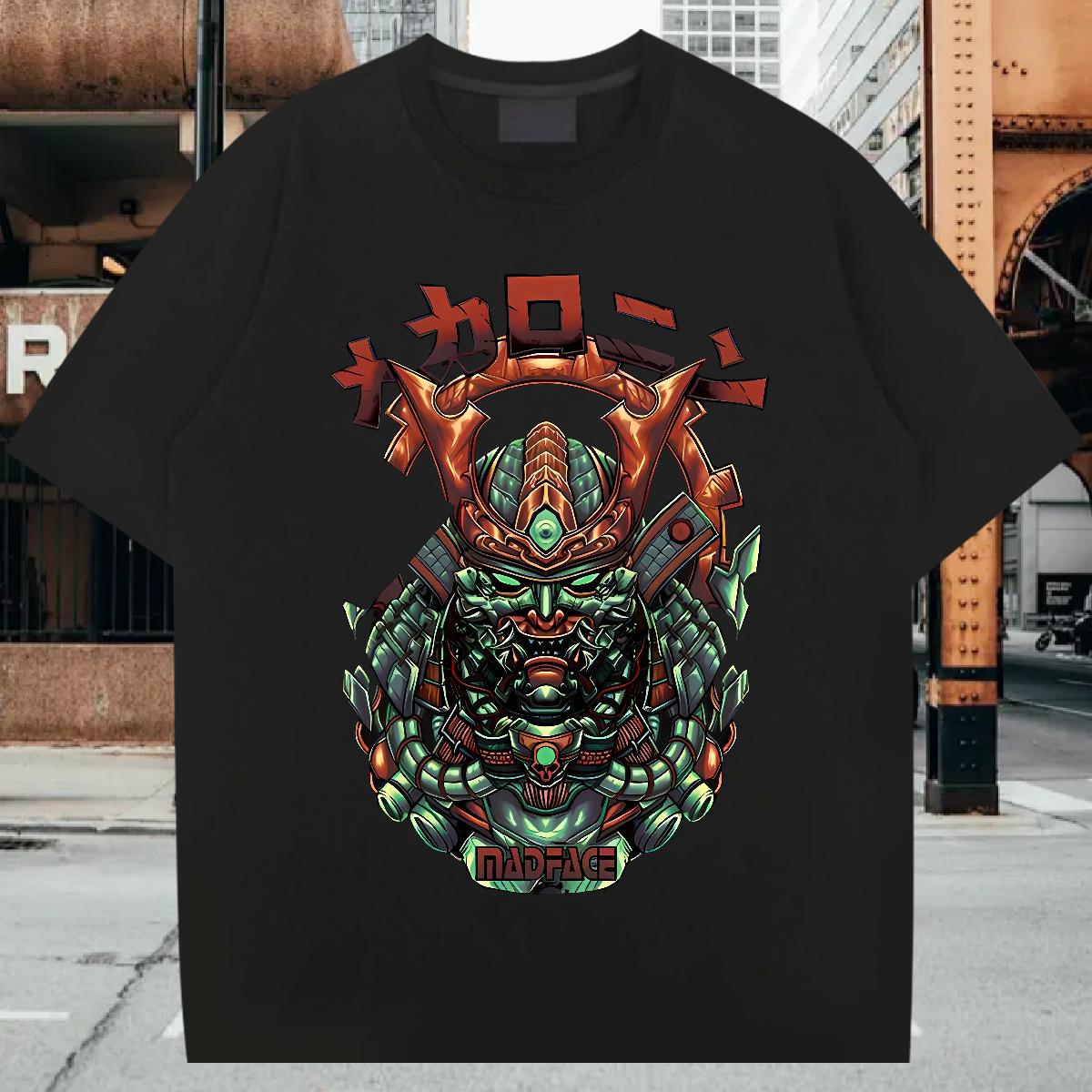 DIY Customized T-Shirts for Men fashion 230g Cotton Cartoon Printing S-4XL Summer Casual Tshirts Round Neck Short Sleeve Wholesale