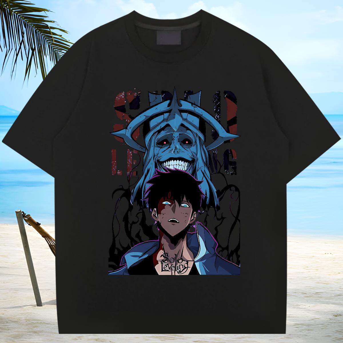 Popular T Shirts Men fashion 230g 100% Cotton Daily Wear Breathable Short Sleeve Men Tees New Designer Anime Tops