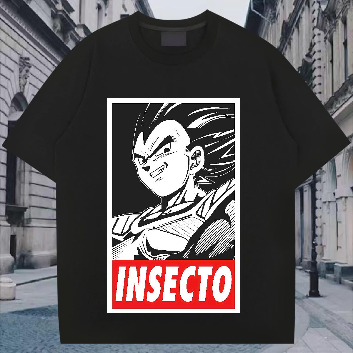 High Quality Man T Shirts Anime Printing Street Short Sleeve Cotton O-Neck Mens Tshirts Designer Fashion Asian Size Polos